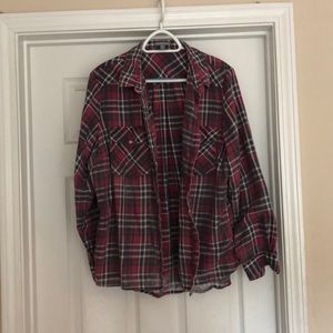 Flannel top